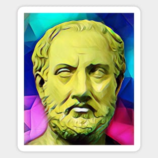 Thucydides Colourful Portrait | Thucydides Artwork 7 Magnet